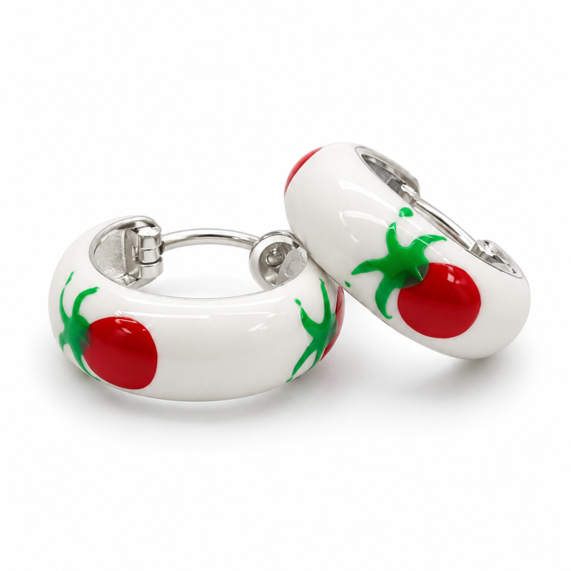 Hoop Enamel Earring ER26-028