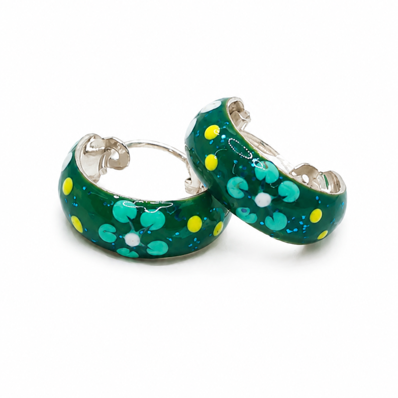 Hoop Enamel Earring ER26-029