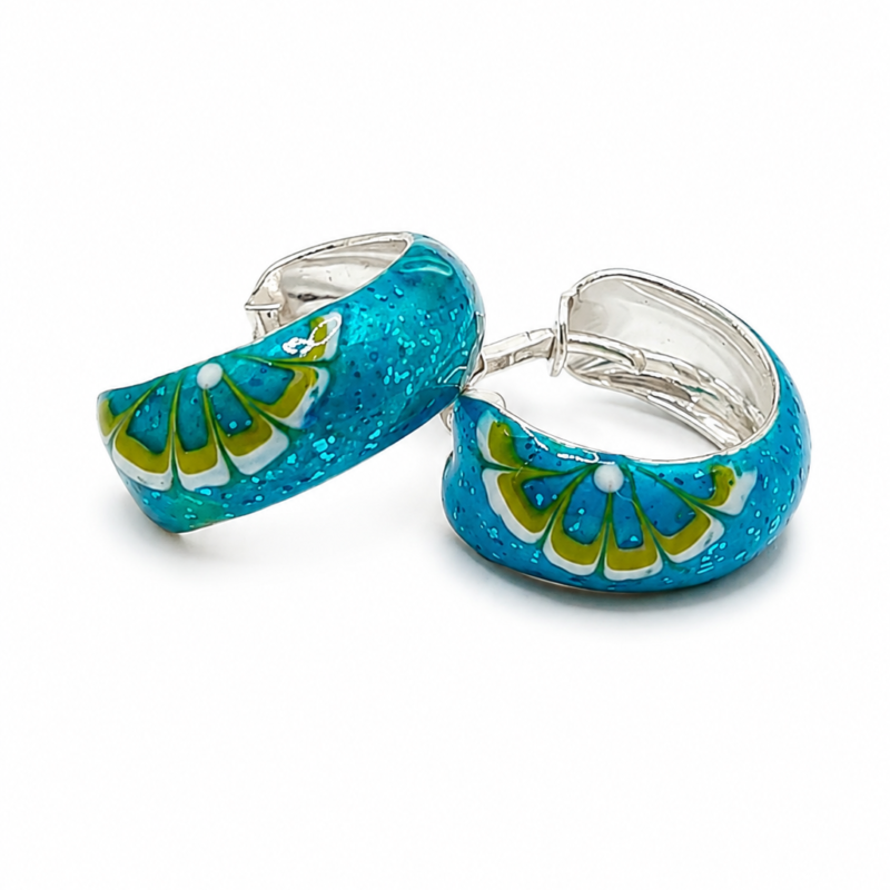 Hoop Enamel Earring ER26-032