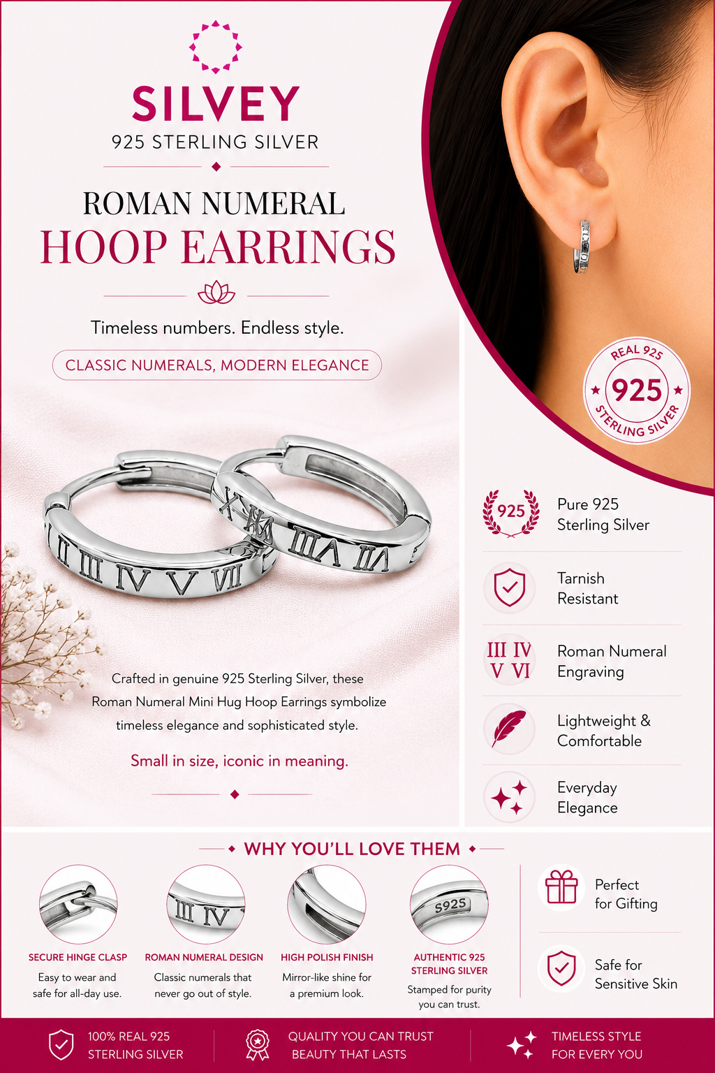 Hoop Earring ER26-006 - Image 3