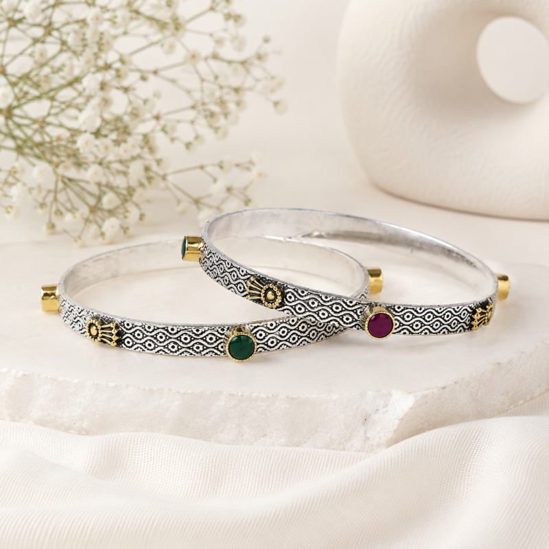 SILVER BANGLE BG26-001