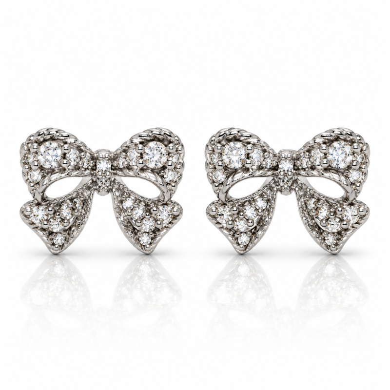 Stud Bow earring ER26-034